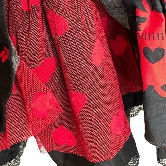 Disney Alice In Wonderland Queen Of Hearts Dress Size L New without tag - Picture 8 of 14